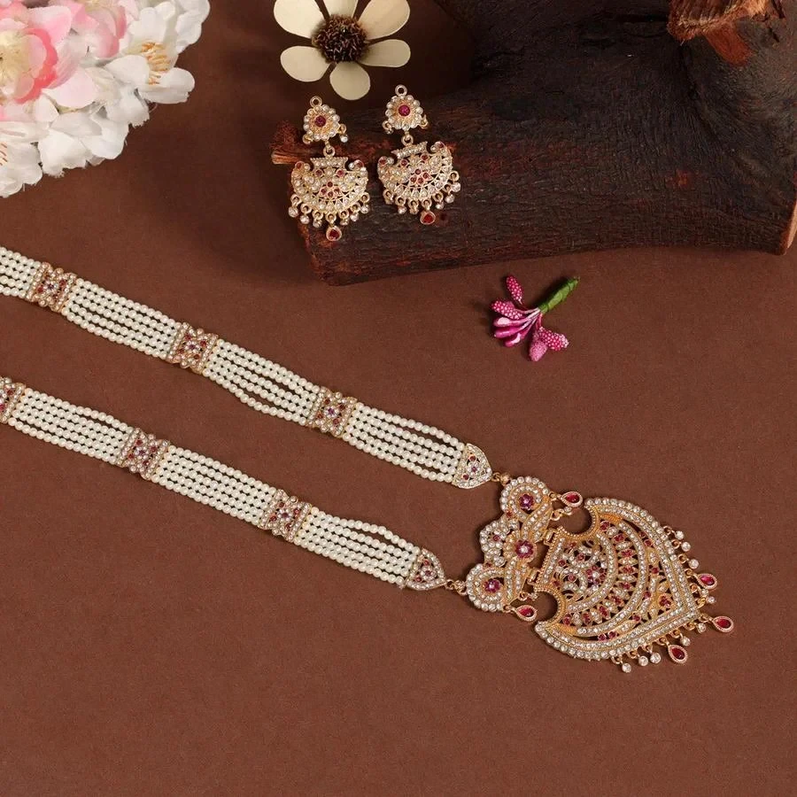 Rani Color Rajputi Jewellery Rani Haar