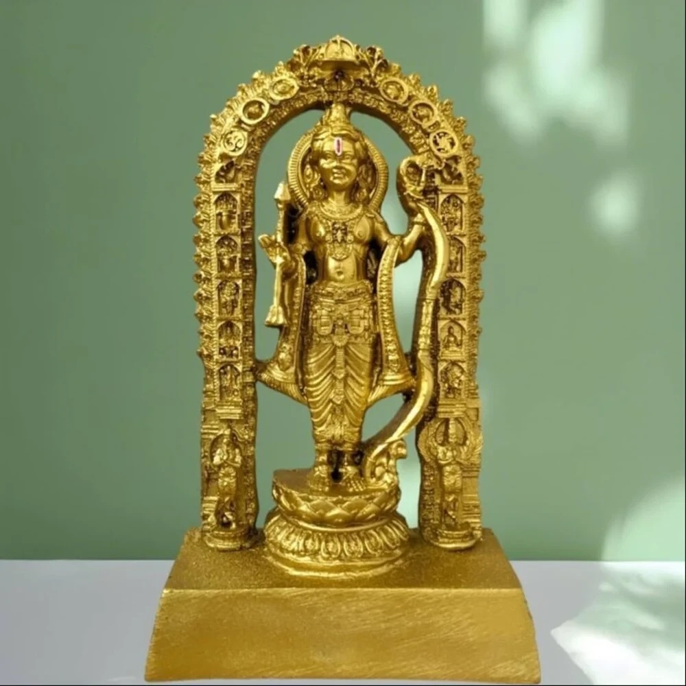 Polyresin Ram Lalla God Statue, Temple