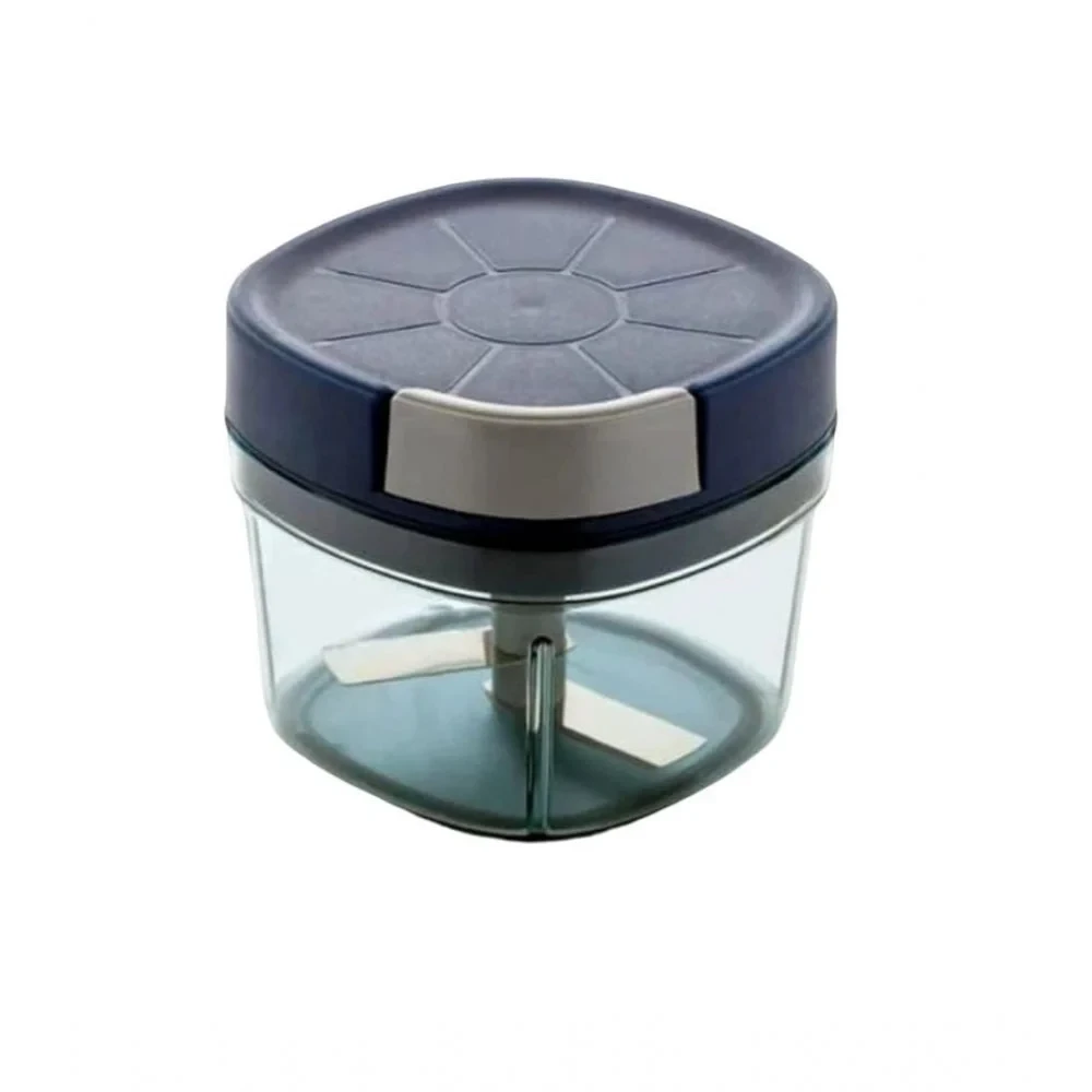Roneclick Square Shape Manual Handy Chopper (600ml) (Assorted)