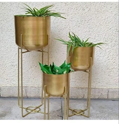 Pack of 3 Metal planters