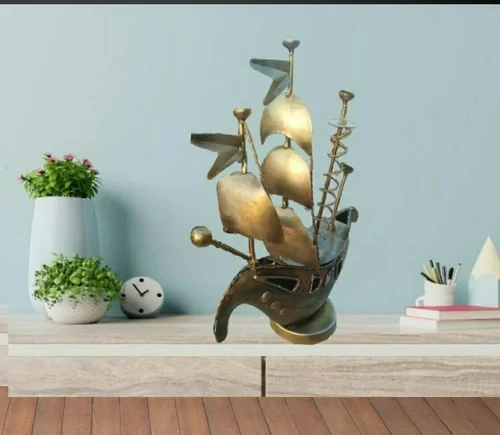 Metal Home Decor Boat