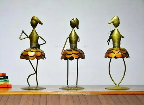 Tribal Golden Doll Iron Set