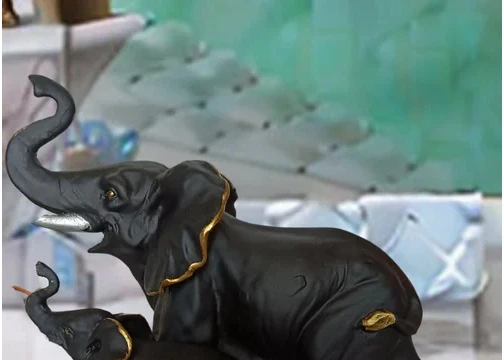 Polyresin Elephant Statue