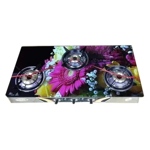 Printed Three Burner Gas Stove