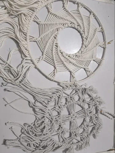 Round Handmade Macrame Wall Hanging